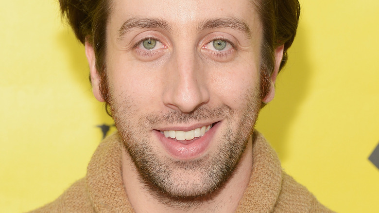 Simon Helberg smiling