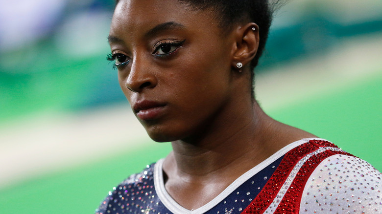 Simone Biles at the Rio Games in 2016