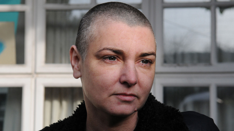 Sinead O'Connor shaved head