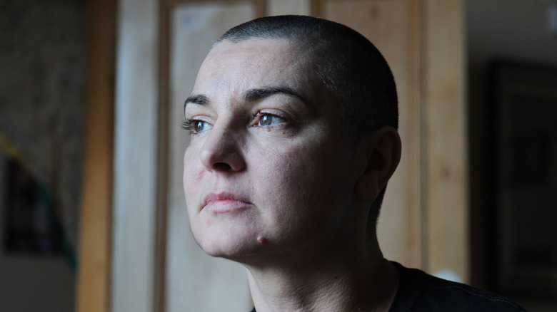 Sinead O'Connor photo shoot