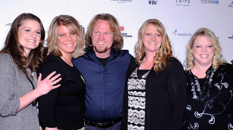 the "Sister Wives" stars smiling