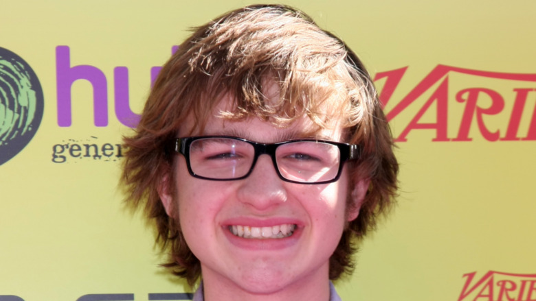 Angus T. Jones smiling 