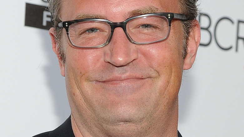 Matthew Perry smiling