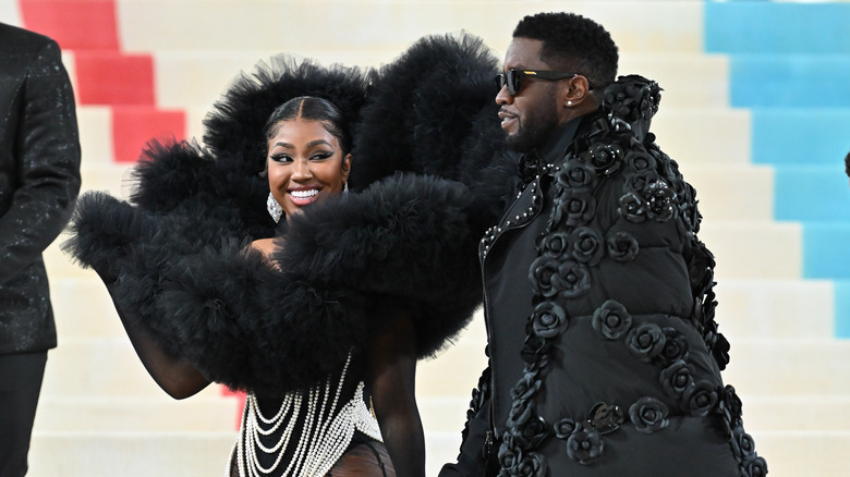 Diddy and Yung Miami at the Met Gala