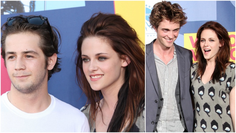 Michael Angarano and Kristen Stewart, Robert Pattinson and Kristen Stewart