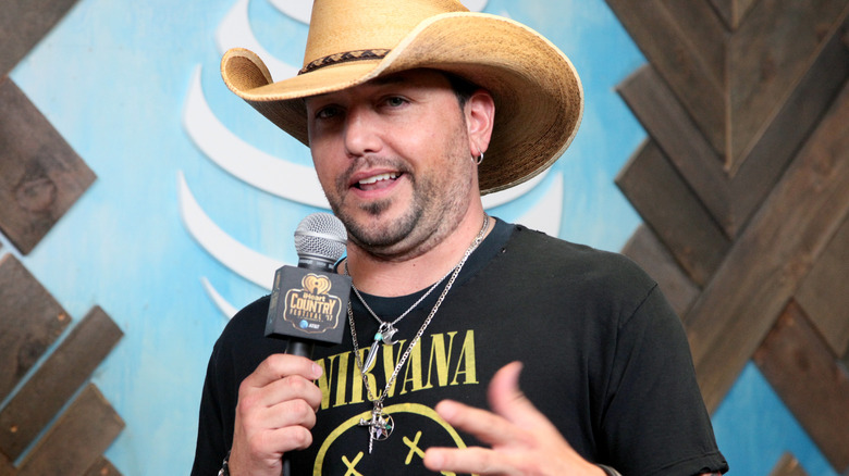 Jason Aldean speaking