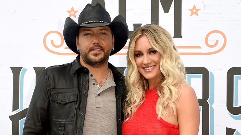 Jason Aldean with Brittany Kerr