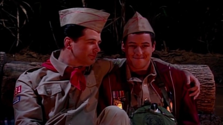 Alec Baldwin and Adam Sandler in Canteen Boy sketch