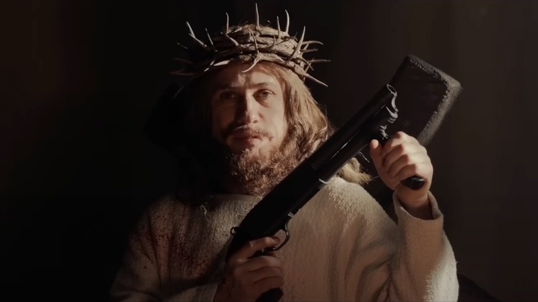 Christoph Waltz in Djesus Uncrossed sketch