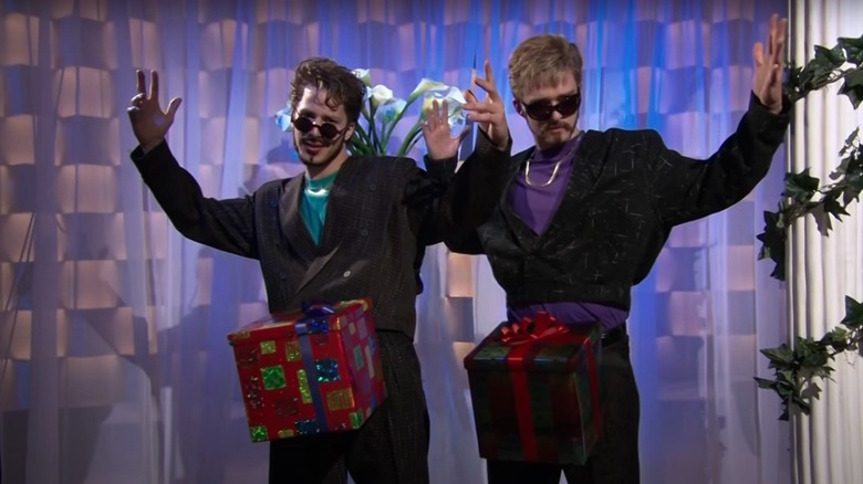 Andy Samberg and Justin Timberlake in Dick in a Box