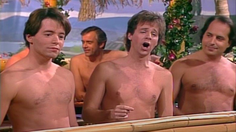 Matthew Broderick in Nude Beach SNL sketch