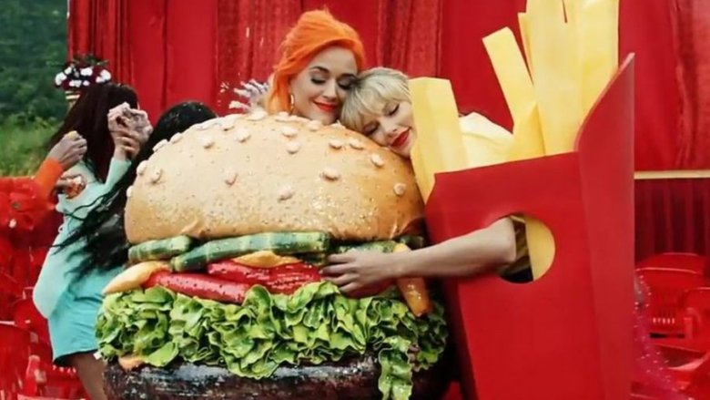 Katy Perry and Taylor Swift in "You Need to Calm Down"