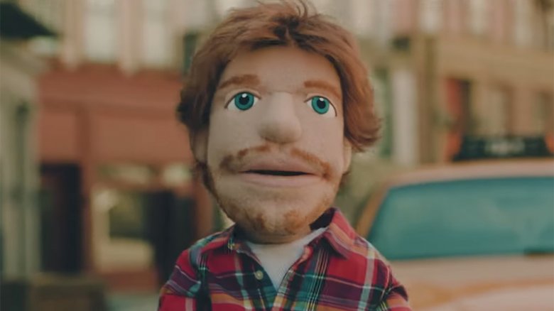 Ed Sheeran puppet