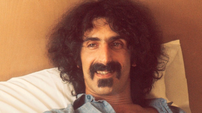 Frank Zappa smiling