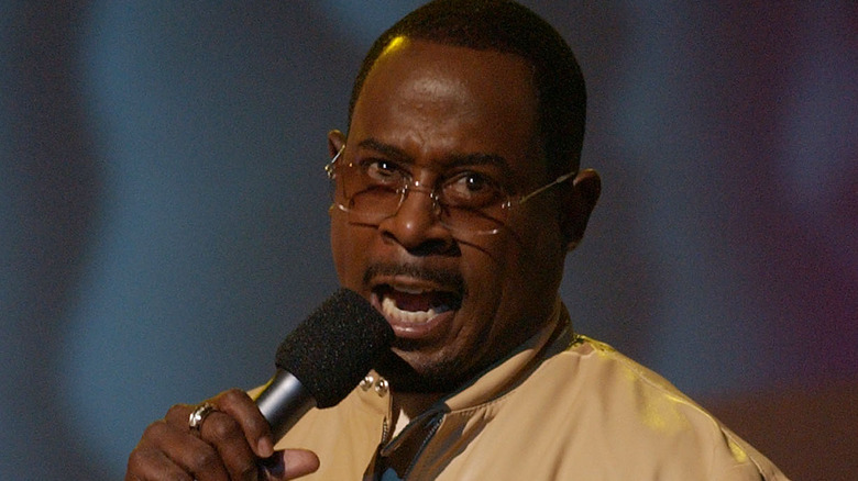 Martin Lawrence doing stand-up