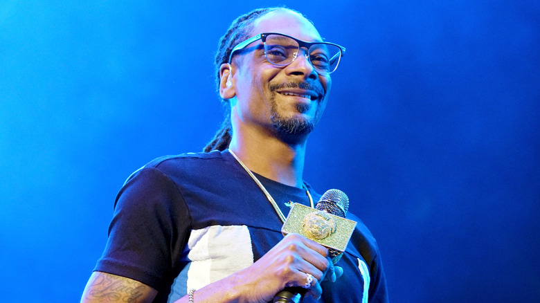 Snoop Dogg performing