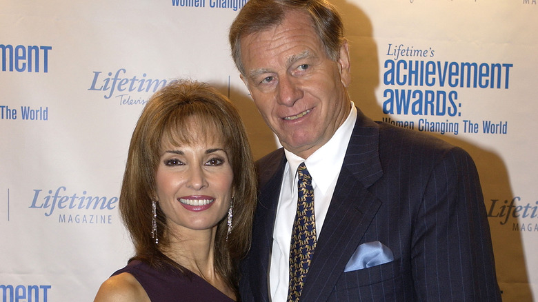 Susan Lucci and Helmut Huber pose 