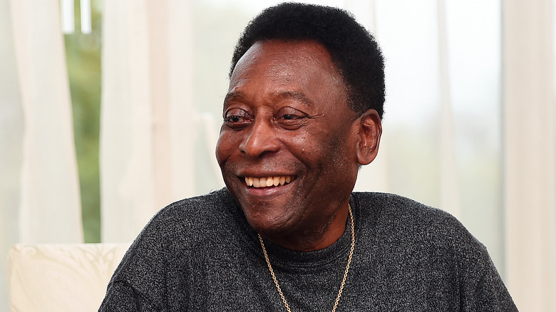 Pelé smiling