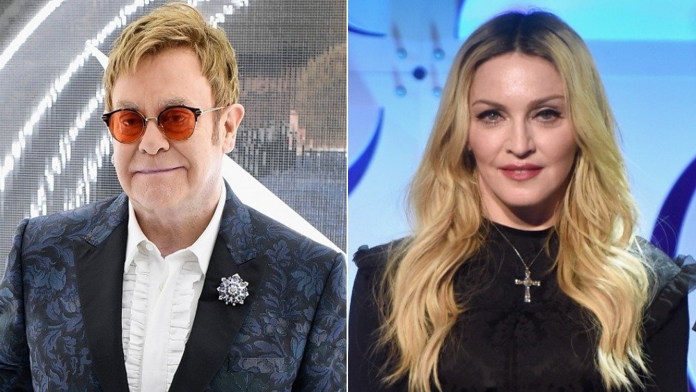 Elton John, Madonna