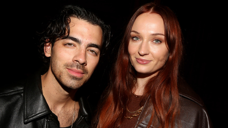 Joe Jonas and Sophie Turner smiling