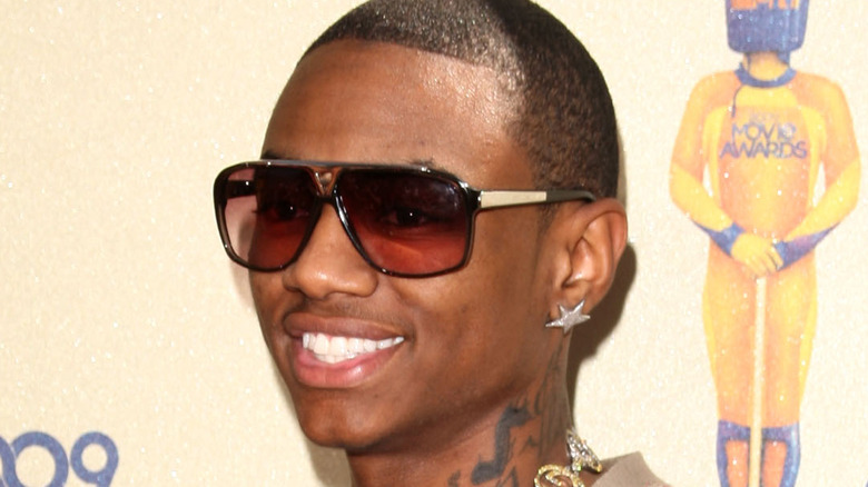 Soulja Boy on the red carpet of the 2009 MTV Music Awards