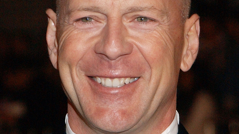 Bruce Willis smiling