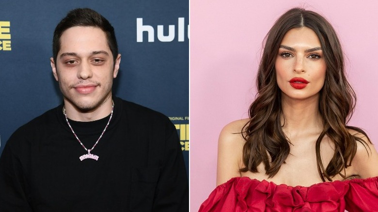 Pete Davidson; Emily Ratajkowski at events