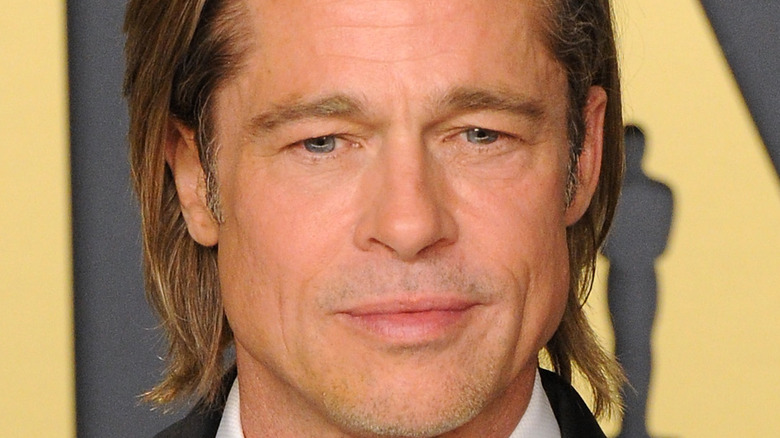 Brad Pitt on the red carpet 