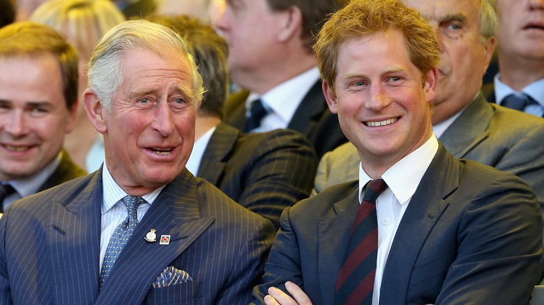 Prince Charles and Prince Harry