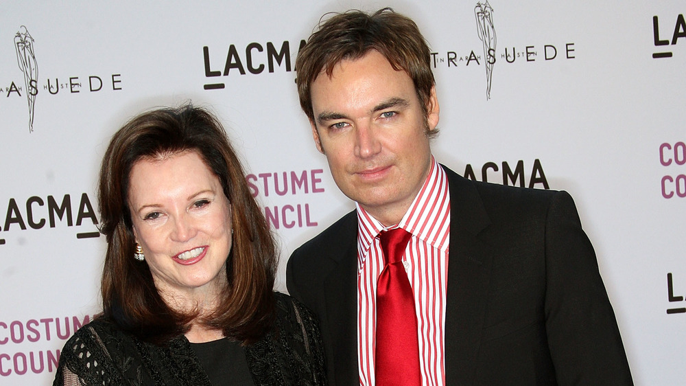 Patricia Altschul and son Whitney