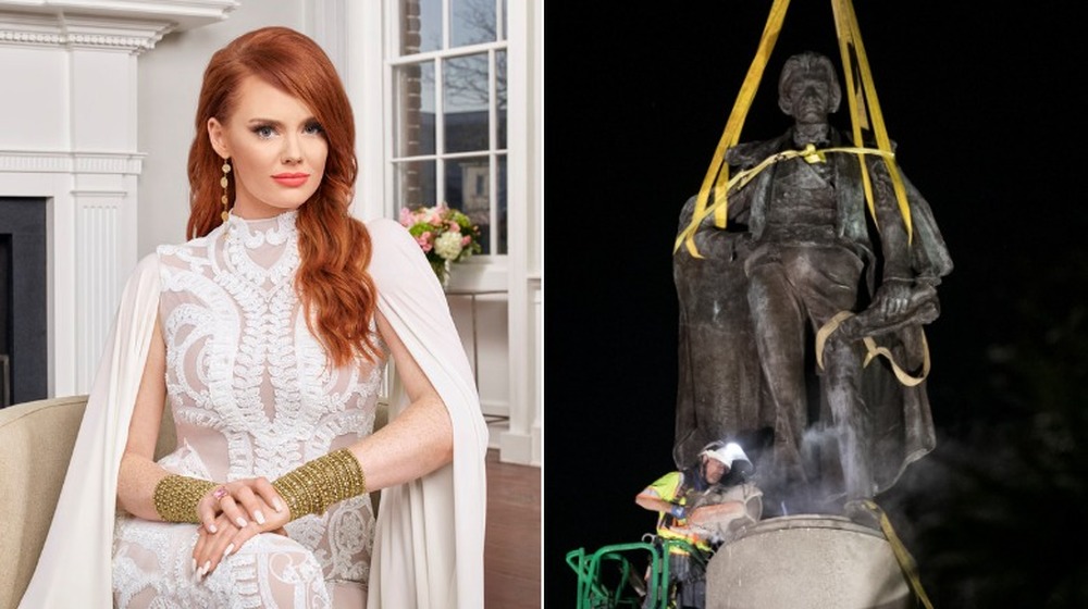 Kathryn Dennis, John C Calhoun statue