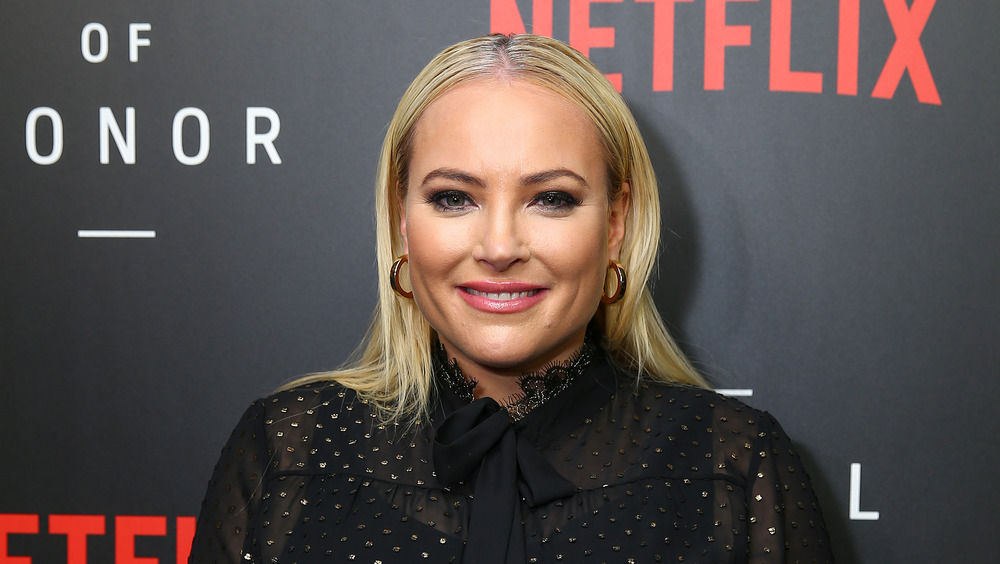 Meghan McCain smiling on the red carpet