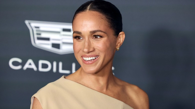 Meghan Markle smiling