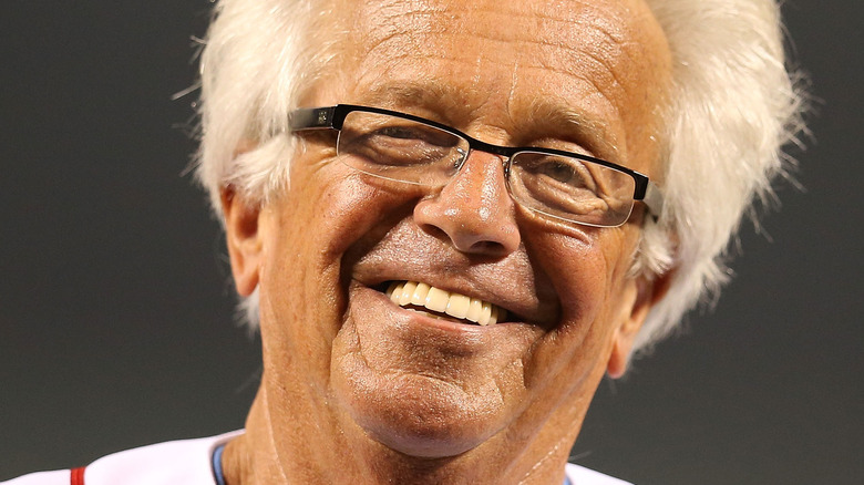 Marty Brennaman smiling