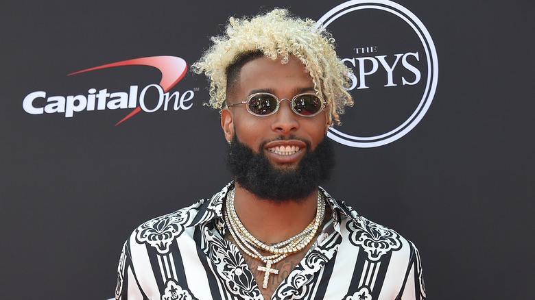 Odell Beckham Jr. wearing glasses