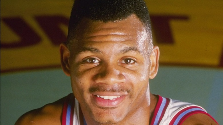 Hank Gathers smiling