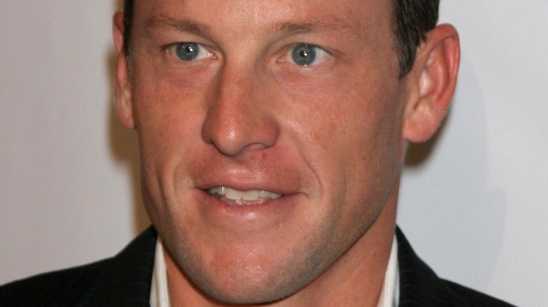 Lance Armstrong at a gala