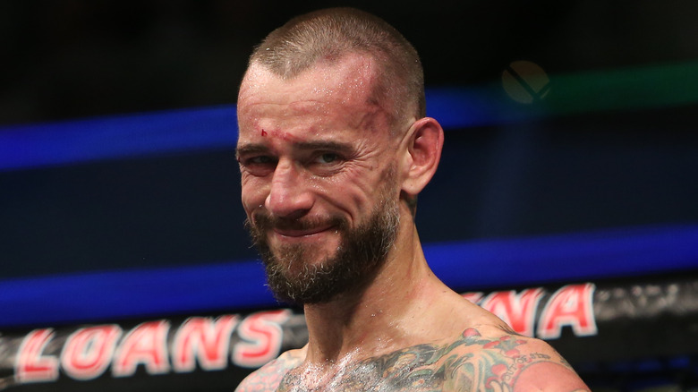 CM Punk at UFC 203 event