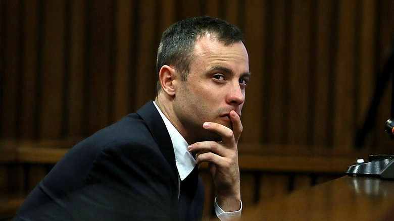 Oscar Pistorius at his trial