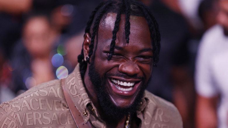 Deontay Wilder smiling 