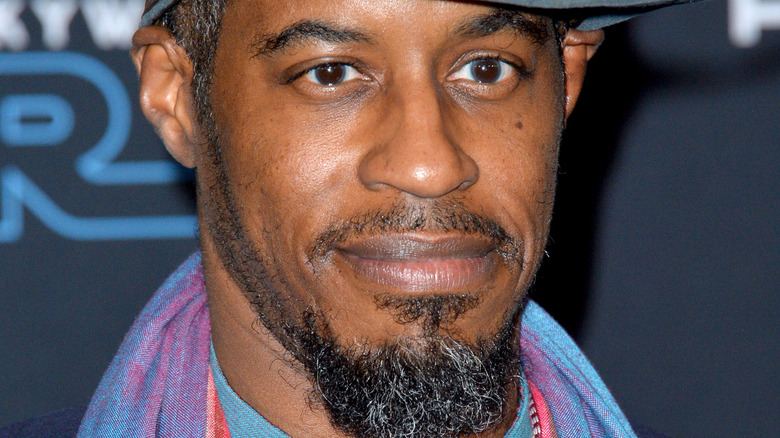 Ahmed Best at a premiere