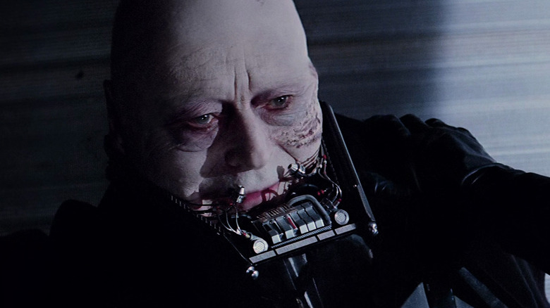 Darth Vader unmasked Sebastian Shaw Star Wars
