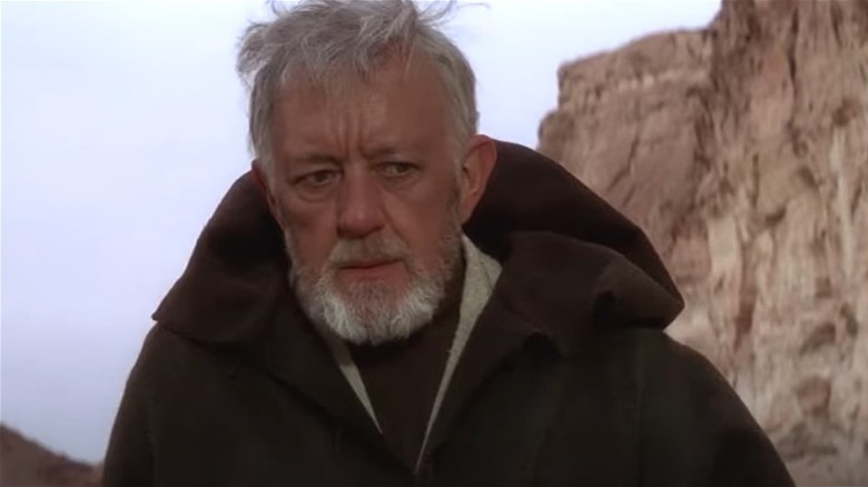 Sir Alec Guinness in 'Star Wars'