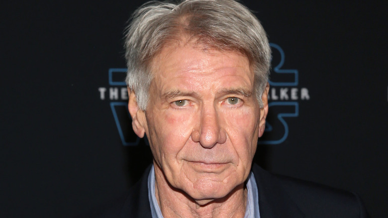 Harrison Ford smiling