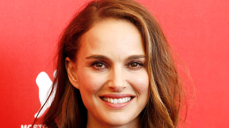 Natalie Portman grinning