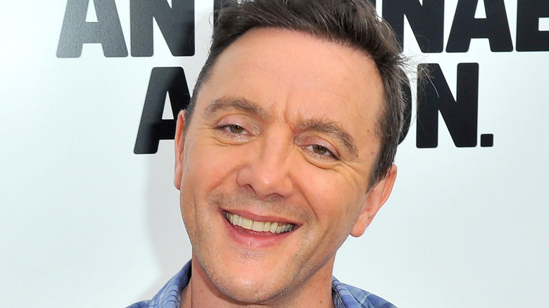 Peter Serafinowicz grinning