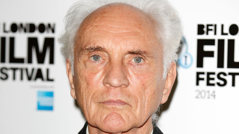 Terence Stamp looking ahead