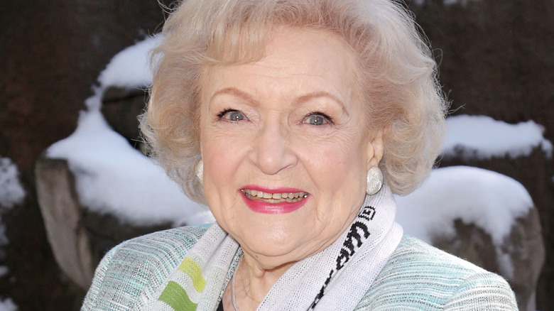 Betty White smiling 