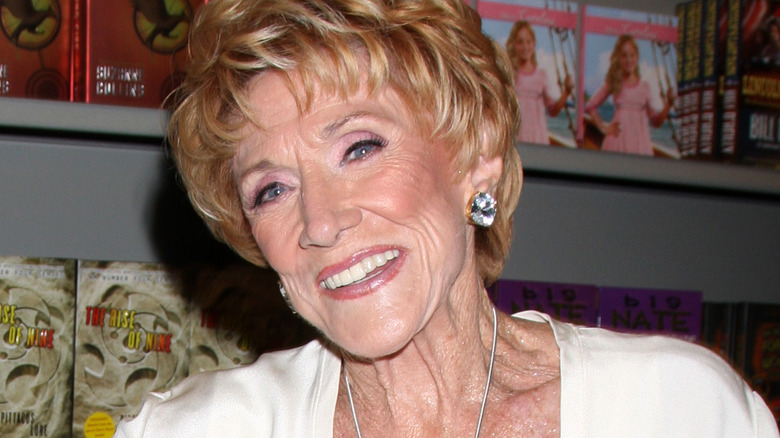 Jeanne Cooper smiling 