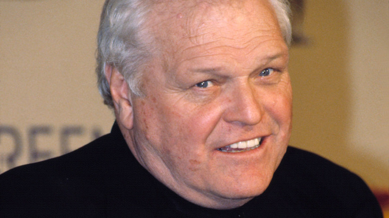 Brian Dennehy smiles